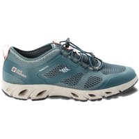 Jack Wolfskin Breezer Vent Support System Low Women Sommerschuhe Damen 40.5 blau bluish grey / rose von Jack Wolfskin