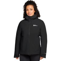 Jack Wolfskin Cold SKY Ins Jacket Women Winddichte Isolationsjacke mit Wärmeschutz Damen XXL black black von Jack Wolfskin