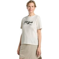 Jack Wolfskin Cordillera T-Shirt Women T-Shirt aus Bio-Baumwolle XL multi color MOUNTAIN cotton white von Jack Wolfskin