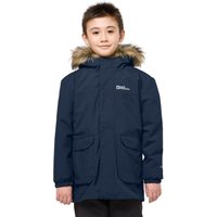 Jack Wolfskin Cosy Bear 3in1 Parka Kids 3 in 1 Jacke Kinder 128 blue night blue von Jack Wolfskin