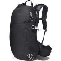 Jack Wolfskin Crosstrail 22 Backlength Wanderrucksack one size schwarz black von Jack Wolfskin