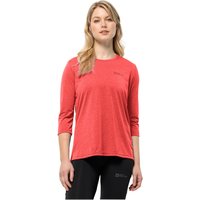 Jack Wolfskin Crosstrail 3/4 T-Shirt Women Funktionsshirt Damen L rot vibrant red von Jack Wolfskin