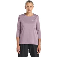 Jack Wolfskin Crosstrail 3|4 T-Shirt Women Funktionsshirt Damen S purple wild blossom von Jack Wolfskin
