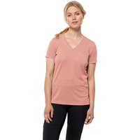 Jack Wolfskin Crosstrail T-Shirt Women Funktionsshirt Damen S braun rose dawn von Jack Wolfskin