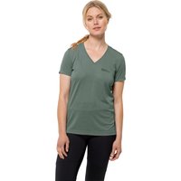 Jack Wolfskin Crosstrail T-Shirt Women Funktionsshirt Damen XS hedge green hedge green von Jack Wolfskin