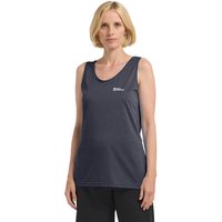 Jack Wolfskin Crosstrail Tank Women Funktionstop Damen M grey Graphite von Jack Wolfskin