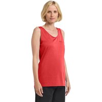 Jack Wolfskin Crosstrail Tank Women Funktionstop Damen S red Vibrant Red von Jack Wolfskin