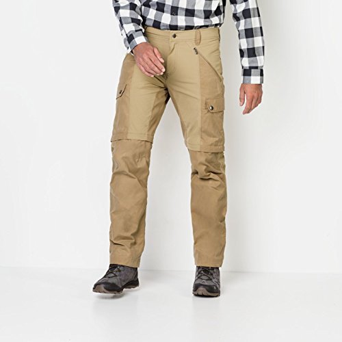 Jack Wolfskin DAWSON FLEX ZIP OFF PANTS MEN - sandstone - 50 von Jack Wolfskin