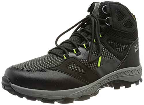 Jack Wolfskin Herren Downhill Texapore Mid M Walking Schuh, Black Grey, 42.5 EU von Jack Wolfskin