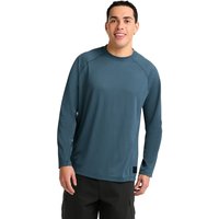 Jack Wolfskin Daily Ease LS Men Langarm Funktionsshirt Herren L blue aluminium blue von Jack Wolfskin