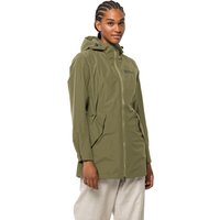 Jack Wolfskin Dakar Parka Women Regenmantel Damen L braun bay leaf von Jack Wolfskin