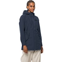 Jack Wolfskin Dakar Parka Women Regenmantel Damen S blau night blue von Jack Wolfskin