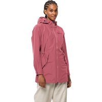 Jack Wolfskin Dakar Parka Women Regenmantel Damen S soft pink soft pink von Jack Wolfskin