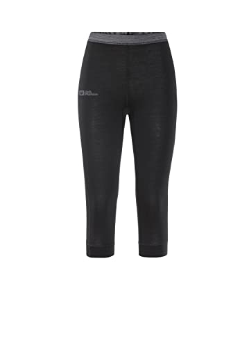 Jack Wolfskin Damen Alpspitzeool Hose, Schwarz, M von Jack Wolfskin