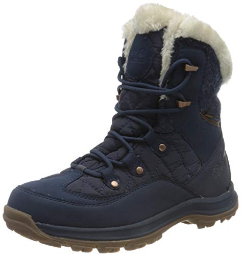 Jack Wolfskin Damen Aspen Texapore MID W Schneestiefel, Dark Blue/Blue, 39.5 EU von Jack Wolfskin