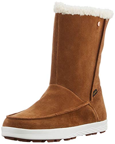 Jack Wolfskin Damen Auckland WT Texapore Boot H W Schneestiefel, Desert Brown/White, 42 EU von Jack Wolfskin