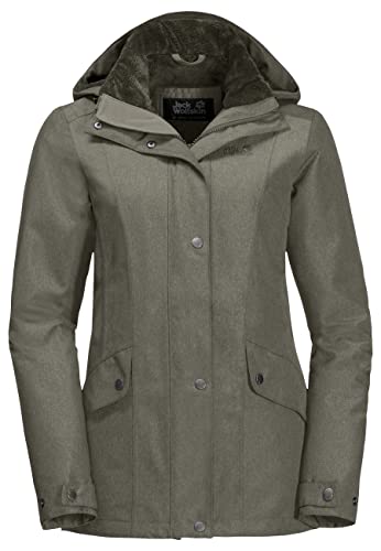 Jack Wolfskin Damen Avenue Jacke, Dusty Olive, S von Jack Wolfskin