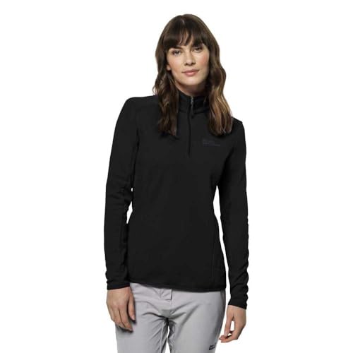 Jack Wolfskin Damen Baiselberg Fleecejacke, Black, XL Jack Wolfskin Damen Baiselberg Fleecejacke, Black, XL von Jack Wolfskin