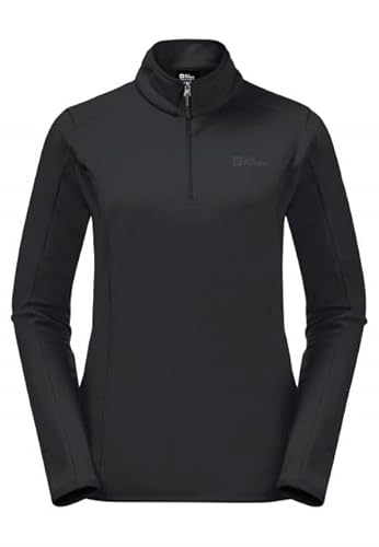 Jack Wolfskin Damen Baiselberg Fleecejacke, Black, XS von Jack Wolfskin