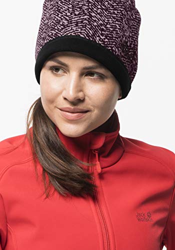 Jack Wolfskin Damen Belleville Crossing Cap Women Frauenhut, Burgundy All Over, M Jack Wolfskin Damen Belleville Crossing Cap Women Frauenhut, Burgundy All Over, M von Jack Wolfskin