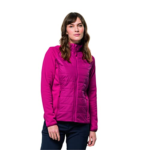 Jack Wolfskin Damen Bergland Jacket, Cranberry, L von Jack Wolfskin