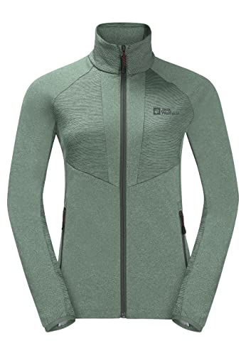 Jack Wolfskin Damen Blattsteig Fleecejacke, Picnic Green, XS von Jack Wolfskin