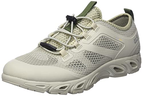 Jack Wolfskin Damen Breezer Vent Low W Sneaker, Beige/Khaki, 39.5 EU von Jack Wolfskin