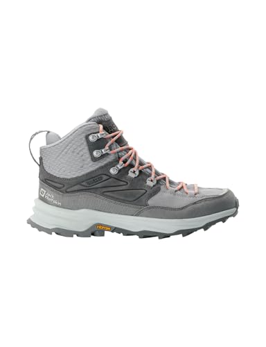 Jack Wolfskin Damen CYROX Texapore MID W Walking-Schuh, Pebble, 35.5 EU von Jack Wolfskin