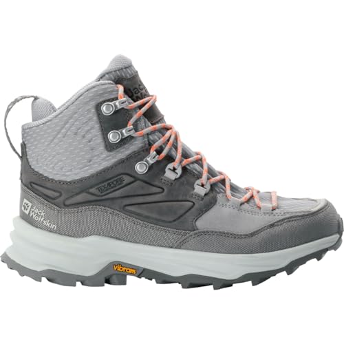 Jack Wolfskin Damen CYROX Texapore MID W Walking-Schuh, Pebble, 40.5 EU von Jack Wolfskin