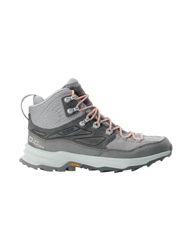 Jack Wolfskin Damen Cyrox Texapore Mid W Walking-Schuh, Mid-Top, Pebble, 43 EU von Jack Wolfskin