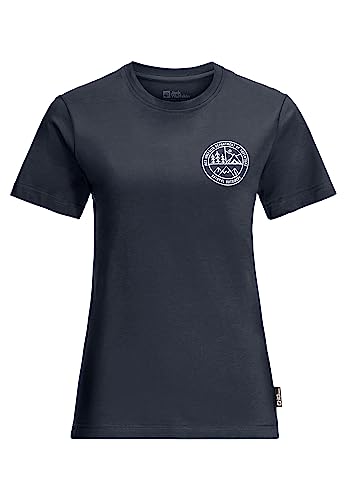 Jack Wolfskin Damen Campfire T-Shirt, Night Blue, XS Jack Wolfskin Damen Campfire T-Shirt, Night Blue, XS von Jack Wolfskin