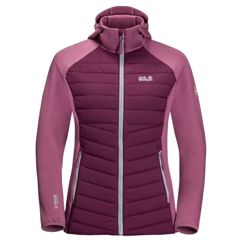 Jack Wolfskin Damen Crossing Peak Jacken, Violet Quartz, L von Jack Wolfskin