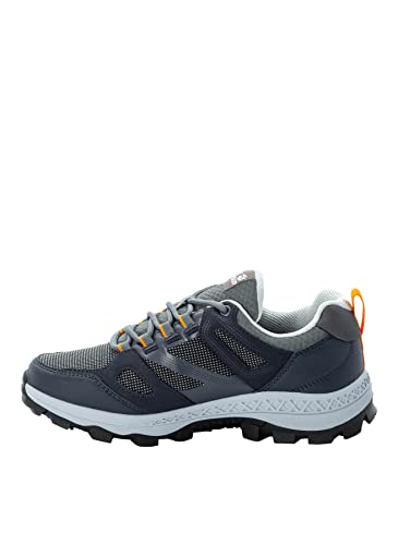 Jack Wolfskin Damen Downhill Texapore Low Walking-Schuh, Dark Blue/Grey, 38 EU von Jack Wolfskin