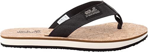 Jack Wolfskin Damen Ecostride 2 Slipper W Sandale, Phantom/Cork, 40.5 EU von Jack Wolfskin