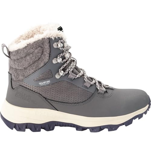 Jack Wolfskin Damen Everquest Texapore High Wanderstiefel, Tarmac Grey Grey, 36 EU von Jack Wolfskin