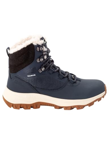 Jack Wolfskin Damen Everquest Texapore High Wanderstiefel, Dark Blue Off White, 40.5 EU von Jack Wolfskin