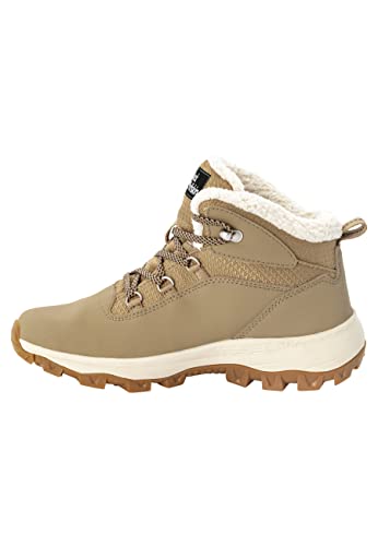 Jack Wolfskin Damen Everquest Texapore Mid W Sneaker, Clay Beige, 35.5 EU von Jack Wolfskin