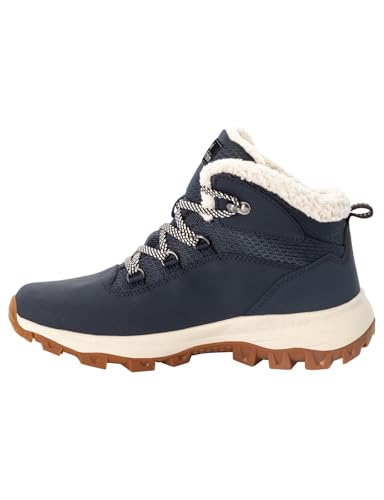 Jack Wolfskin Damen Everquest Texapore Mid W Sneaker, Dark Blue Off White, 39 EU von Jack Wolfskin