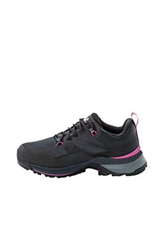 Jack Wolfskin Damen Force Striker Texapore Low Walking-Schuh, Phantom/Pink, 40.5 EU von Jack Wolfskin