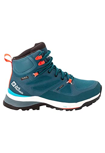 Jack Wolfskin Damen Force Striker Texapore Mid W, Blue / Coral, 39 EU von Jack Wolfskin