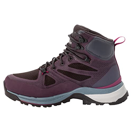 Jack Wolfskin Damen Force Striker Texapore Mid W, Purple / Grey, 42.5 EU von Jack Wolfskin