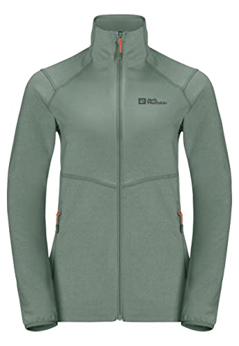 Jack Wolfskin Damen Fortberg Fleecejacke, Picnic Green, XS von Jack Wolfskin