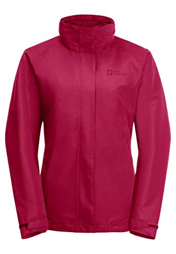 Jack Wolfskin Damen Geisshorn 3In1 Jacke, Cranberry, XS von Jack Wolfskin