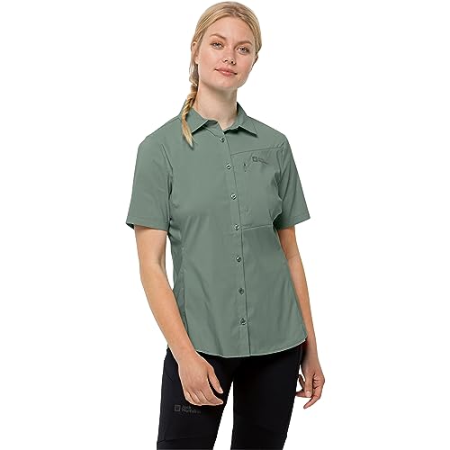 Jack Wolfskin Damen Heidetal T-Shirt, Picnic Green, XS von Jack Wolfskin