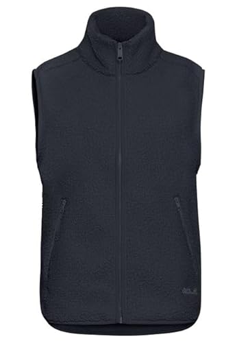 Jack Wolfskin Damen HIGH CURL Vest W Weste, Dark Navy, L von Jack Wolfskin