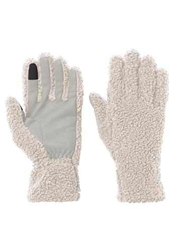 Jack Wolfskin Damen High Cloud Handschuhe, Winter Pearl, 42 von Jack Wolfskin