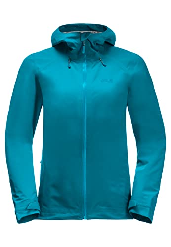 Jack Wolfskin Damen Highest Peak Jacke, Freshwater Blue, S von Jack Wolfskin