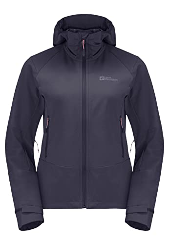 Jack Wolfskin Damen Kammweg Jacke, Graphite, XS von Jack Wolfskin