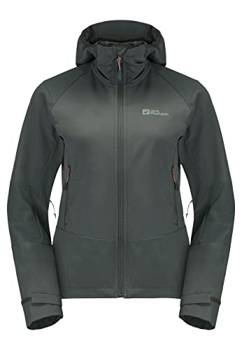 Jack Wolfskin Damen Kammweg Jacke, Slate Green, XS von Jack Wolfskin