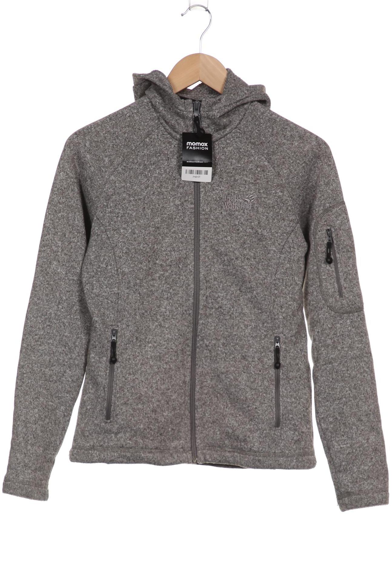 Jack Wolfskin Damen Kapuzenpullover, grau von Jack Wolfskin